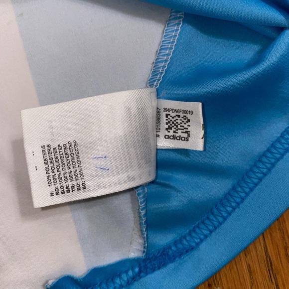 Argentina 2011/2012 Home Football Shirt Soccer Jersey Messi #10 Size Large - Picture 8 of 10